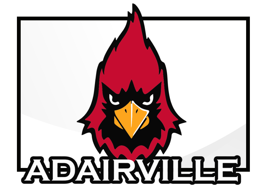 cardinal head logo in a black outlined box